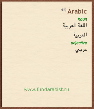 Иллюстрация к тексту Знаете ли вы арабский язык?